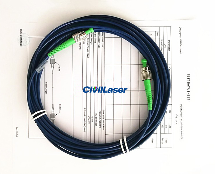 PM fiber patchcord